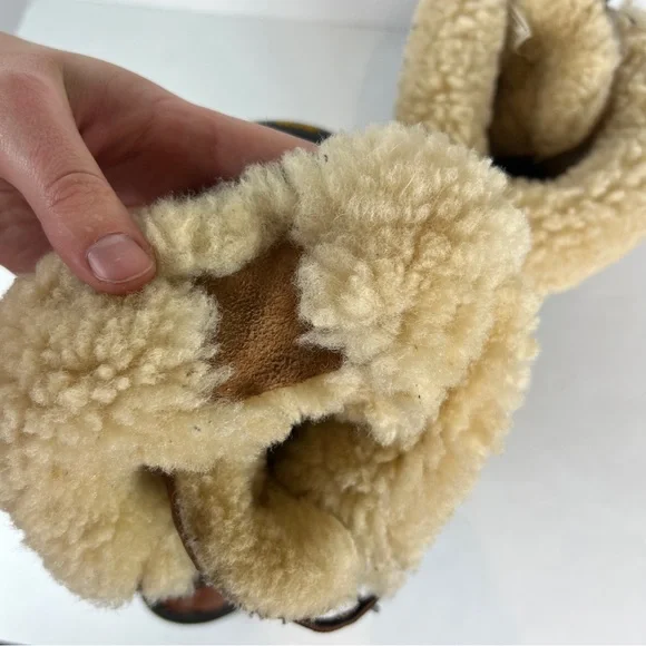 UGG men's Butte Worchester Brown Leather Waterproof Vibram Boots Mens Size 9 - Picture 5 of 13